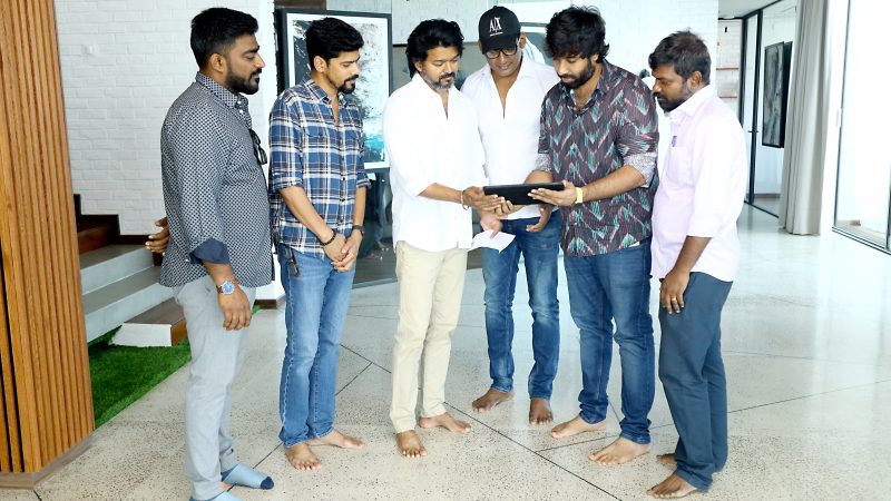 நடிகர் விஜய் – விஷல் திடீர் சந்திப்பு…