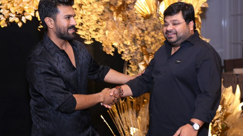 ராம் சரணின் வி மெகா பிக்சர்ஸ் தனது முதல் படைப்பிற்காக அபிஷேக் அகர்வால் ஆர்ட்ஸ் உடன் இணைகிறது