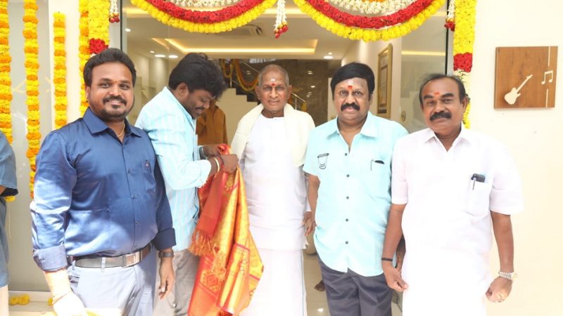இசைஞானி இளையராஜாவின் 80வது பிறந்த நாள் ; நேரில் சந்தித்து ஆசி பெற்ற சாமானியன் படக்குழு