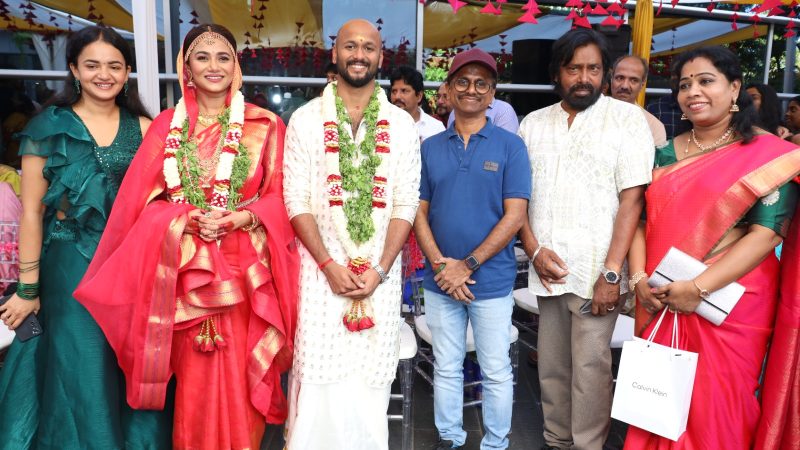 ஒளிப்பதிவாளர் ரவி கே சந்திரனின் மகன் திருமணம் பிரபலங்கள் வாழ்த்து…