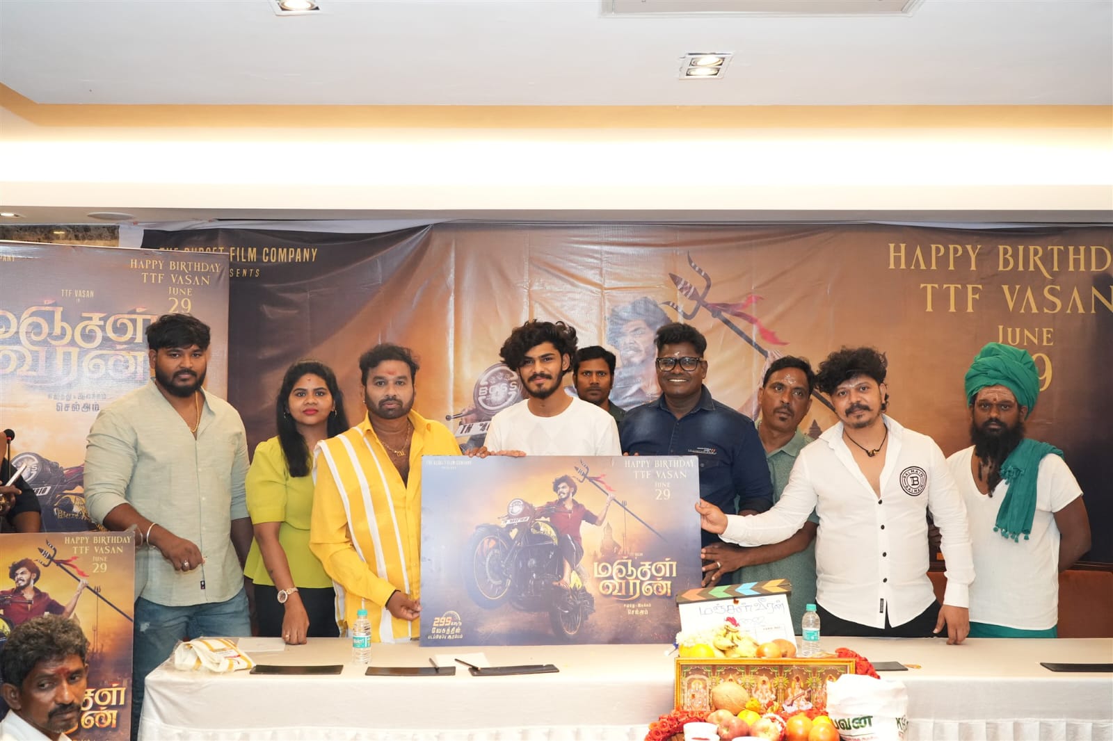 யூடுயுபர் TTF.வாசன் கதாநாயகனாக அறிமுகமாகும் “ மஞ்சள் வீரன் “