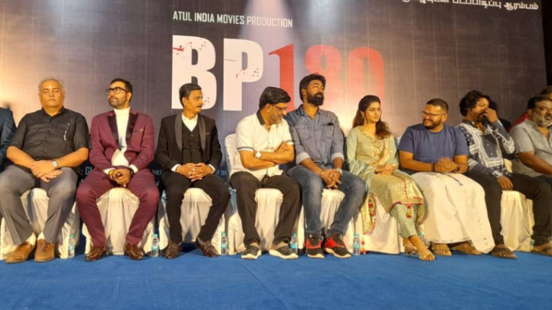 பரபரப்பான திரில்லராக உருவாகும் “BP180” படம் பூஜையுடன் துவங்கியது!!