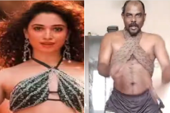 காவாலா: வைரலாகும் ‘ஆண் தமன்னா’!