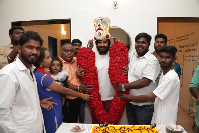 நற்பணி மன்றம்! நல உதவிகள்!:  விஷ்ணு விஷால் அதிரடி