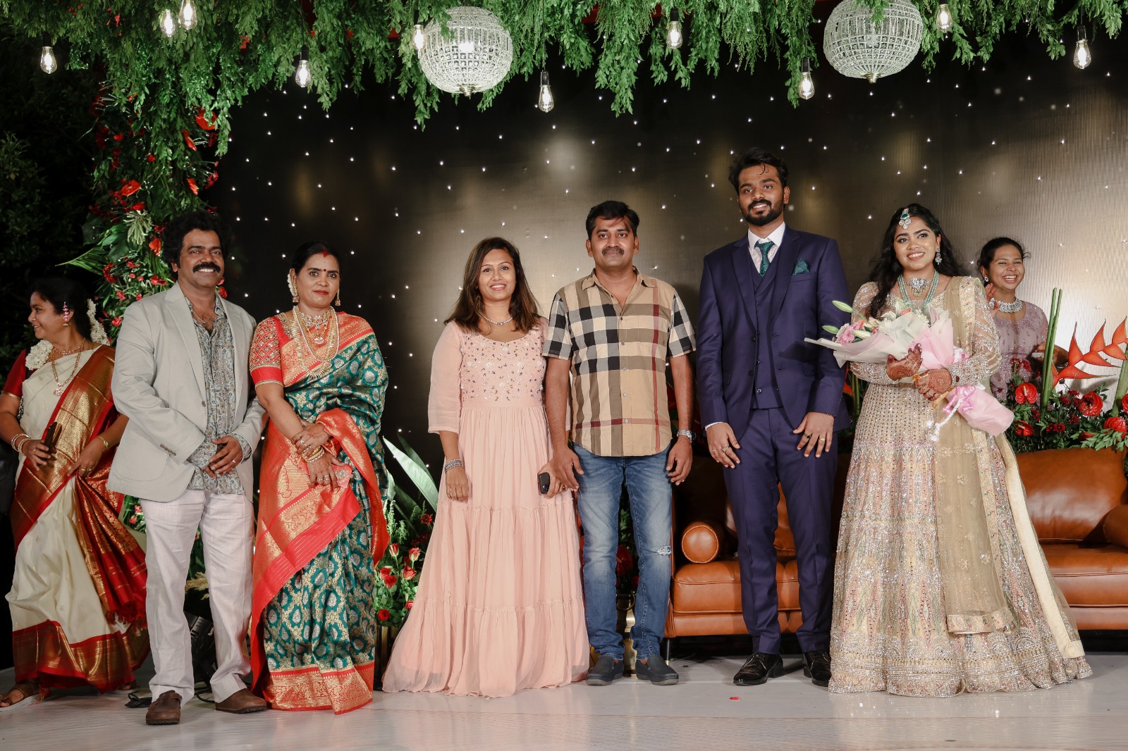 தயாரிப்பாளர் ஐபி கார்த்திகேயனின் மூத்த மகள் டாக்டர் கருணா கார்த்திகேயனின் திருமண வரவேற்பு நிகழ்ச்சி..