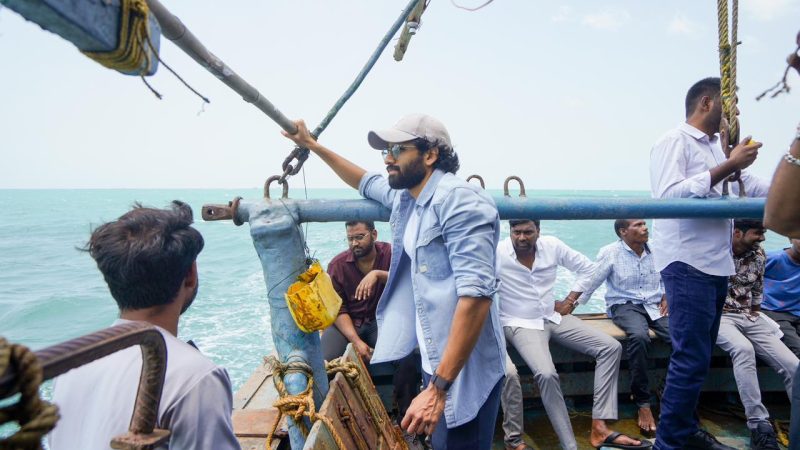 ‘NC 23’ படத்திற்காக மீனவர்களை சந்தித்த நாக சைதன்யா மற்றும் படகுழு…