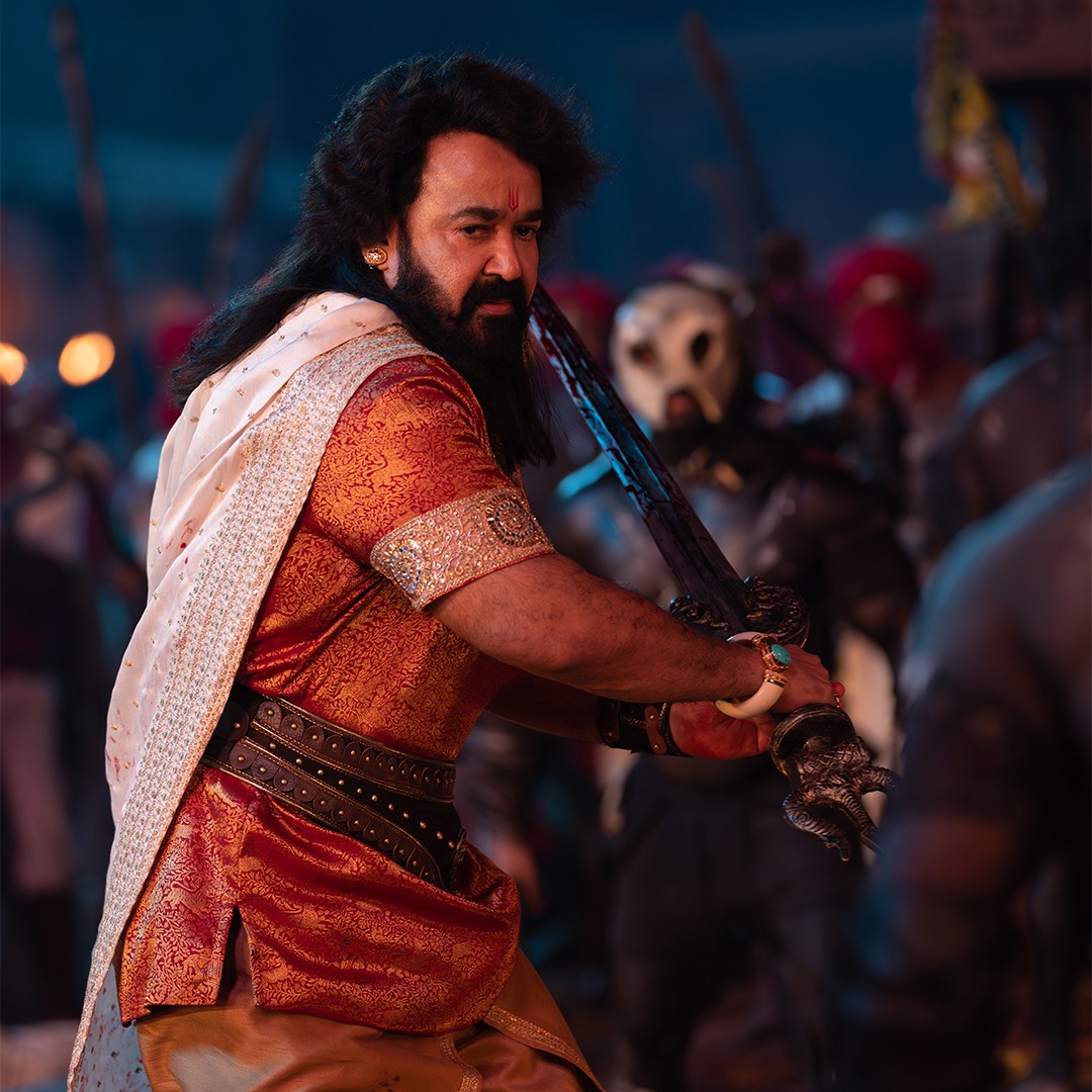 இணையத்தில் வைரலாகும் “விருஷபா” பட மோகன்லாலின் ஃபர்ஸ்ட் லுக்