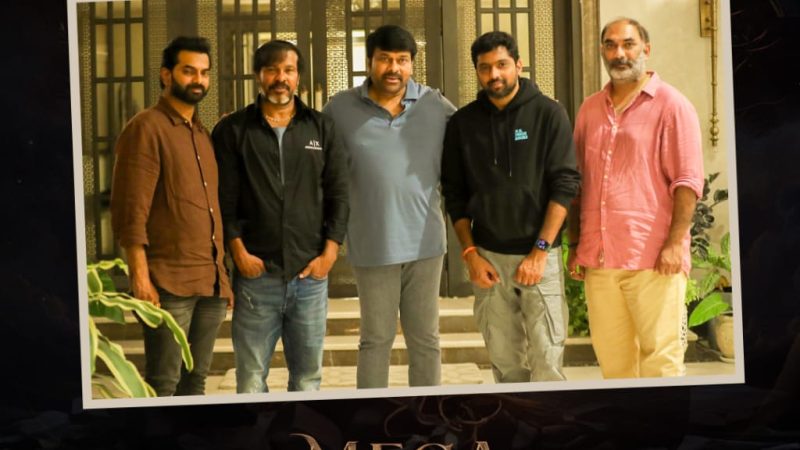 ‘மெகா157’ படத்தின் ஆரம்பகட்ட பணிகள் இனிதே துவங்கியது !