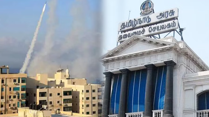 இஸ்ரேல் – பாலஸ்தீனம்  தமிழர்களை மீட்க உதவி எண்கள்! தமிழ்நாடு அரசு அறிவிப்பு!