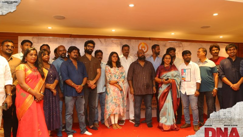 அதர்வா முரளி நடிக்கும் ’டிஎன்ஏ’ திரைப்படத்தின் படப்பிடிப்புத் தொடங்கியுள்ளது!