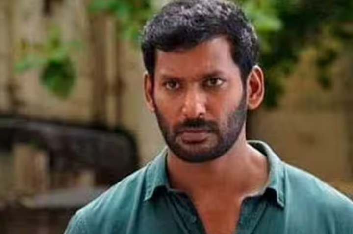 தீபாவளி பண்டிகைக்கு படப்பிடிப்பு தளத்தில் விஷால் கொடுத்த விருந்து.!