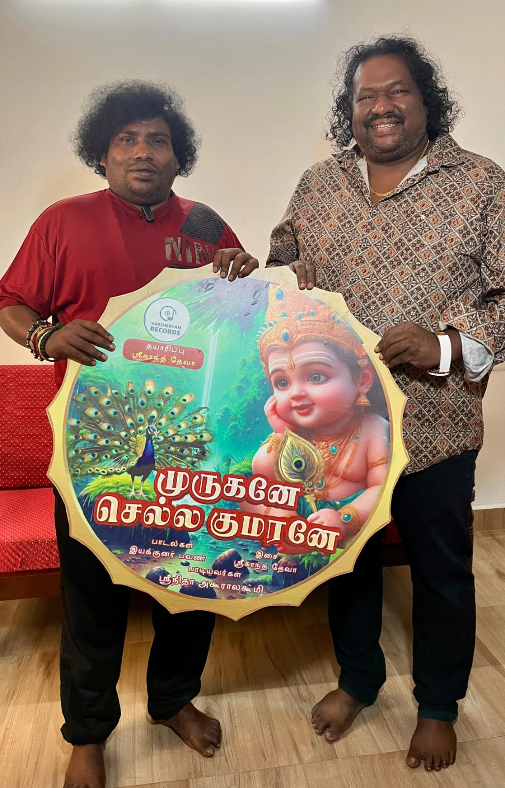 யோகிபாபு மற்றும் நட்டி வெளியிட்ட பக்தி பரவசமூட்டும் ‘முருகனே செல்ல குமரனே’ பாடல்