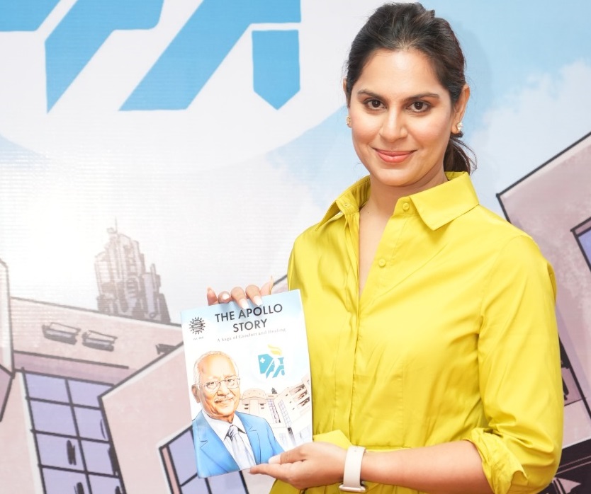 காமிக்ஸ் வடிவில் அப்போலோ மருத்துவமனையின் வரலாறு புத்தகமாக வெளியீடு!!