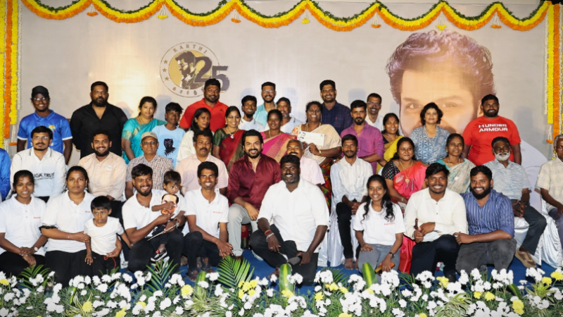 குழந்தைகளுக்கு இதைச் சொல்லிக் கொடுங்கள்! நெகிழ வைத்த நடிகர் கார்த்தி!