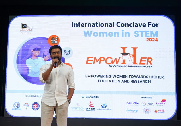 அகரம் பவுண்டேஷன் ஒருங்கிணைப்பில் STEM துறைகளில் பெண்கள் குறித்து சர்வதேச மாநாடு!