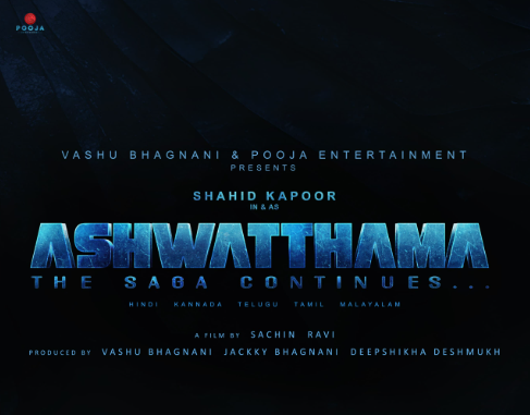 நவீன உலகில் பண்டைய போர்வீரன் – பூஜா என்டர்டெயின்மென்ட்டின் பிரம்மாண்ட பன்மொழி பான்-இந்தியா படைப்பான ‘அஸ்வத்தாமா தி சாகா கன்டினியூஸ்’ படத்தில் முதன்மை வேடத்தில் ஷாஹித் கபூர்