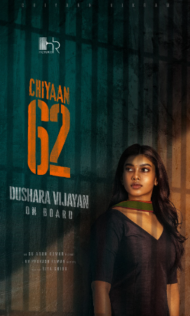 ‘சீயான் 62’ வில் கதையின் நாயகியாகும் துஷாரா விஜயன்!