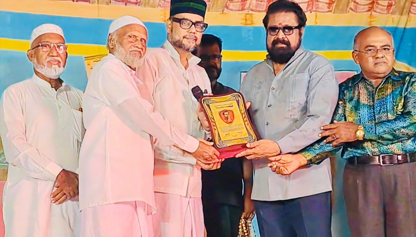 சின்னத்திரை நடிகர் சங்க தலைவர் சிவன் ஶ்ரீநிவாசனுக்கு “சாஹிப் ஜாதா” விருது!