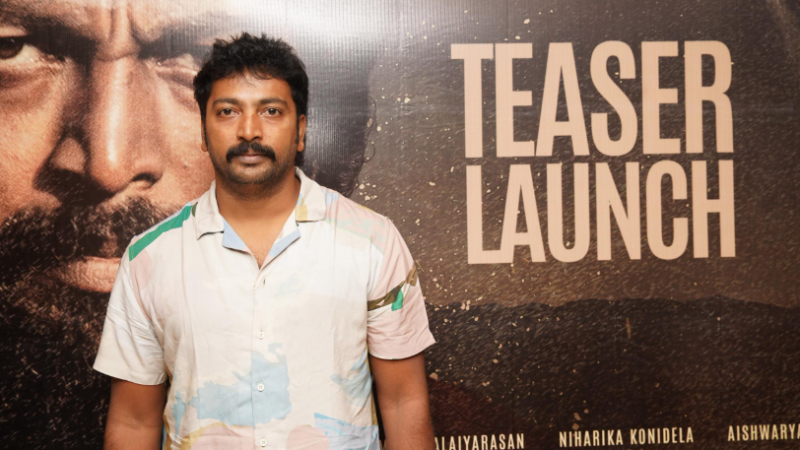 SR PRODUCTIONS தயாரிப்பில், “மெட்ராஸ்காரன்”   திரைப்படத்தின் டீசர் வெளியீட்டு விழா