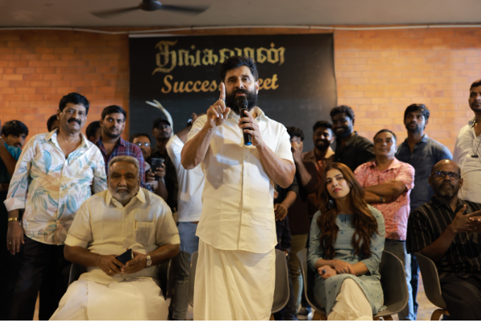 ‘தங்கலான்’ படக்குழுவினருக்கு விருந்தோம்பலுடன் நன்றி தெரிவித்த சீயான் விக்ரம்