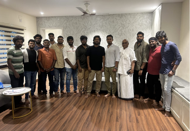 டப்பிங் பணிகளை தொடங்கிய ரியோ ராஜின் ‘ஸ்வீட் ஹார்ட்’ படக் குழு