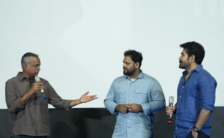 hitler:  மேடையிலேயே கவுதம் மேனன் – விஜய் ஆண்டனி ரொமான்ஸ் கிளாஸ்!