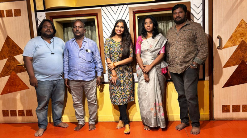 ‘நின்னு விளையாடு..’ படத்தை தயாரித்த ராஜ் பீக்காக் மூவிஸின் இரண்டாவது படைப்பு ‘உனக்கும் மேலே..;!