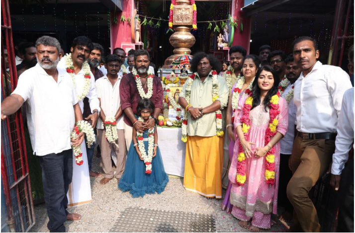 Dev cinemas Pvt Ltd தயாரிப்பில்,   ரா.ராஜ்மோகன் இயக்கத்தில், யோகிபாபு நடிக்கும் புதிய படம் பூஜையுடன் துவங்கியது !!
