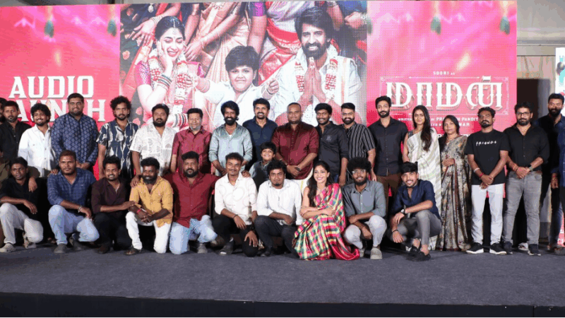 “தனக்கான தேரை தானே உருவாக்கியவர் சூரி!”: ‘மாமன்’ பட விழா விழாவில் புகழாரம்!