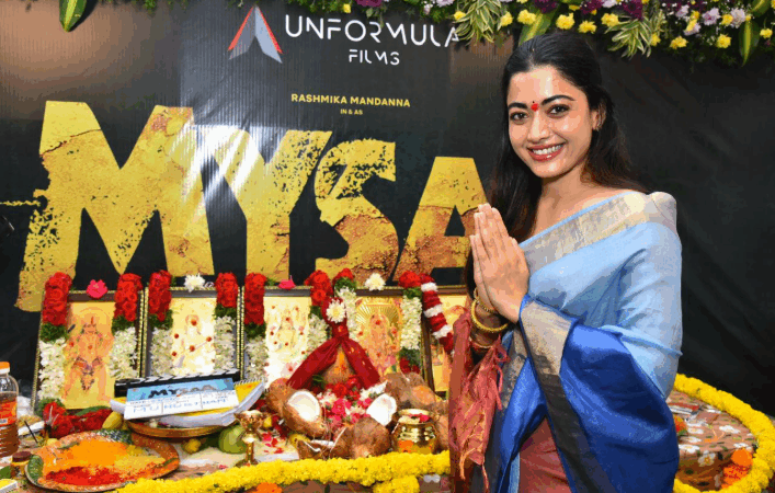 ராஷ்மிகா நடிக்கும் “மைசா” அதிகாரப்பூர்வமாக துவங்கியது!