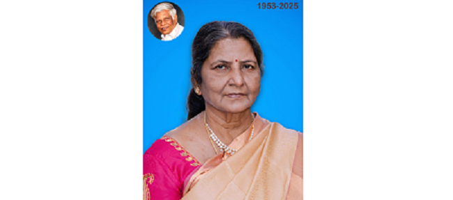 ஐந்து ரூபாய் டாக்டர் ஜெயச்சந்திரனின் மனைவி மருத்துவர் வேணி இயற்கை எய்தினார்!