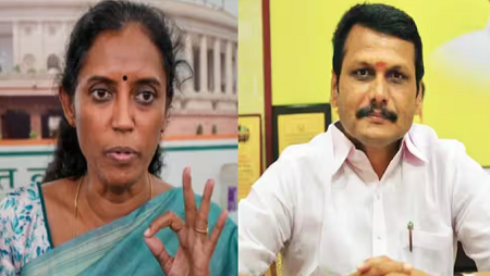 தி.மு.க.வினரை கட்சியில் சேர்த்த காங்கிரஸ்! இது ஜோதிமணிக்கு தெரியுமா?