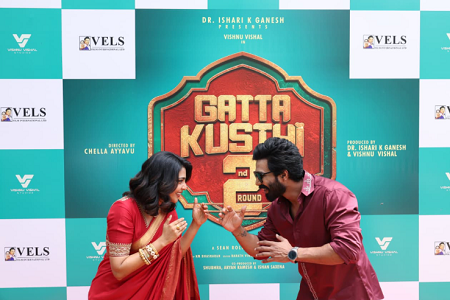 கட்டா குஸ்தி 2 பிரம்மாண்ட பூஜையுடன் இனிதே துவங்கியது!