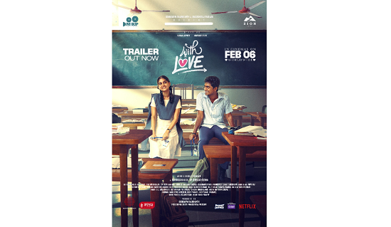 ‘டூரிஸ்ட் ஃபேமிலி’  இயக்குநர் அபிஷன் ஜீவிந்த் நடிக்கும் ‘வித் லவ்’: டிரெய்லரை வெளியிட்டார் அட்லி!