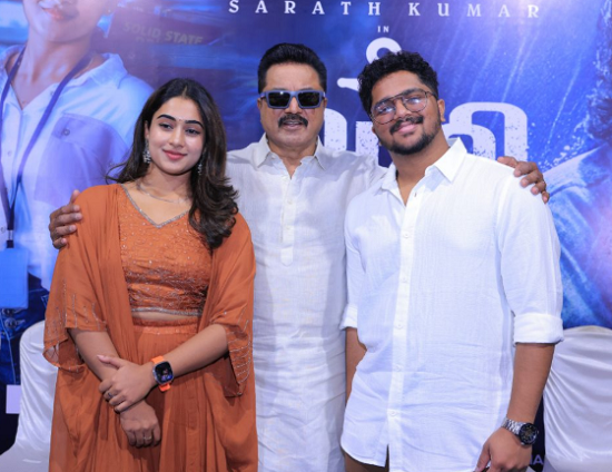 “நெகட்டிவ் ஷேடுதான் இப்போதைய டிரெண்ட்!”: ‘ஆழி’ பட விழாவில் சரத்குமார்!