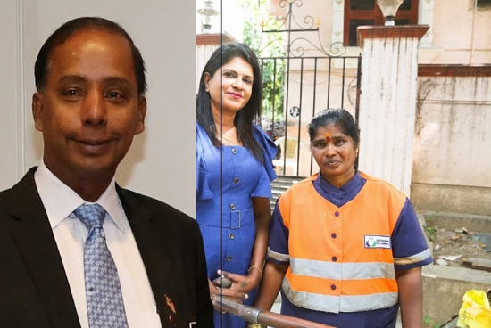 நேர்மைப் பணியாளர் பத்மாவுக்கு, ரப்பர் தேசம் அளித்த கவுரவம்!