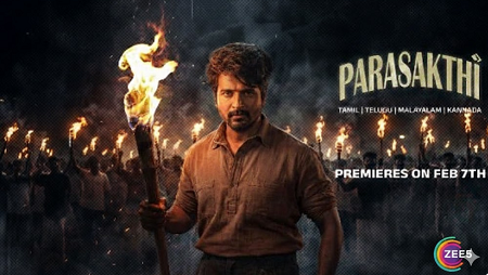 ZEE5ல் ‘பராசக்தி’ 4 மொழிகளில்! 9ம் தேதிக்குள்ள பார்த்துருங்க!