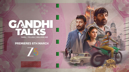 மௌனத்தின் மாஸ் ஹிட்! மார்ச் 6 முதல் ZEE5-ல் ‘காந்தி டாக்ஸ்’ !