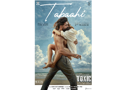 யாஷ் நடிக்கும் டாக்ஸிக் அலையில் ததும்பும் காதல்! மார்ச் 2-ல் வருகிறது ‘தபாஹி’!  