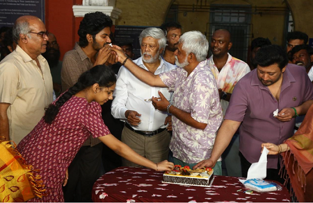 ரவியாதவ் பிறந்த நாளை கேக் வெட்டி கொண்டாடிய “ரஞ்சன்” படக்குழு!