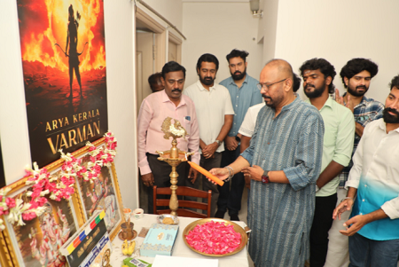 பக்தியும் மாஸும் கலந்த ட்ரீட்! வைபவ் நடிப்பில் பிரம்மாண்டமாகத் தொடங்கியது “தத் த்வம் அஸி”!