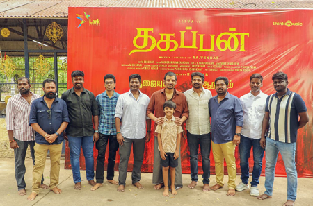 மதுரை மண்வாசனையோடு ஜீவாவின் அடுத்த வேட்டை! ‘தகப்பன்’ படப்பிடிப்பு கோலாகலத் தொடக்கம்!