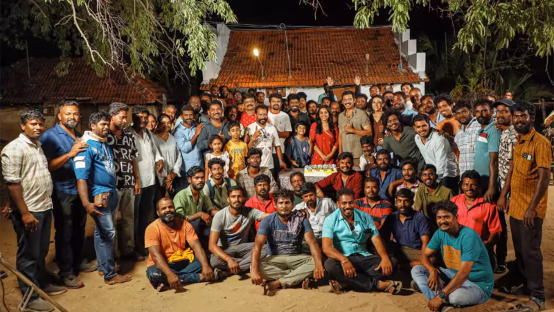 ஜீவாவின் ‘தகப்பன்’ : 40 நாட்களில் படப்பிடிப்பு ஓவர்!கிடா வெட்டி விருந்து !
