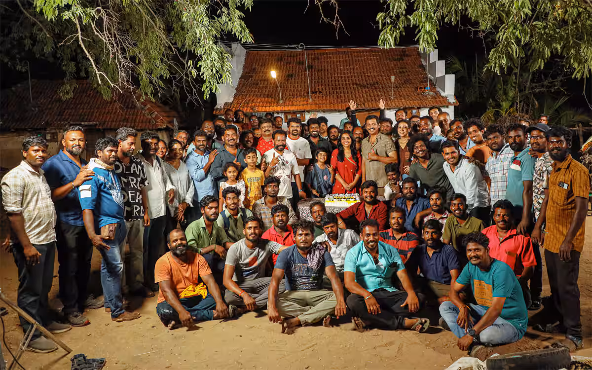 ஜீவாவின் ‘தகப்பன்’ : 40 நாட்களில் படப்பிடிப்பு ஓவர்!கிடா வெட்டி விருந்து !